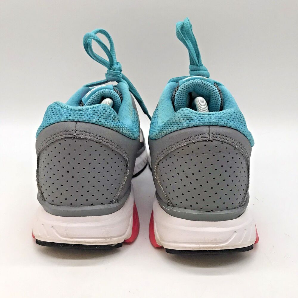 Nike Dart XII Running Shoes 831535-002 Women's 8 Gray Pink Teal Lace Up Sneakers - Picture 4 of 12